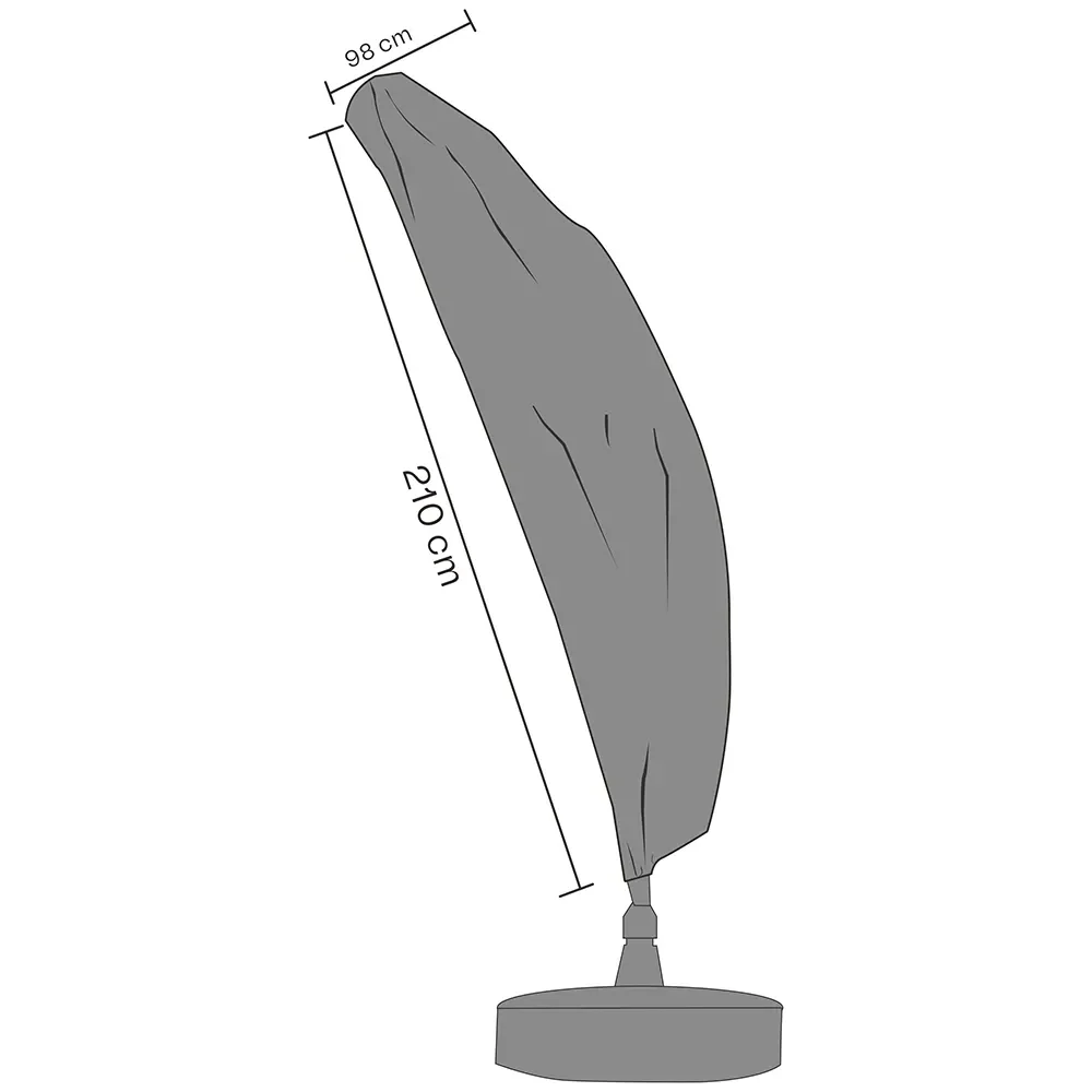 Betræk til parasol Easy Sun 265x75 cm waterproof