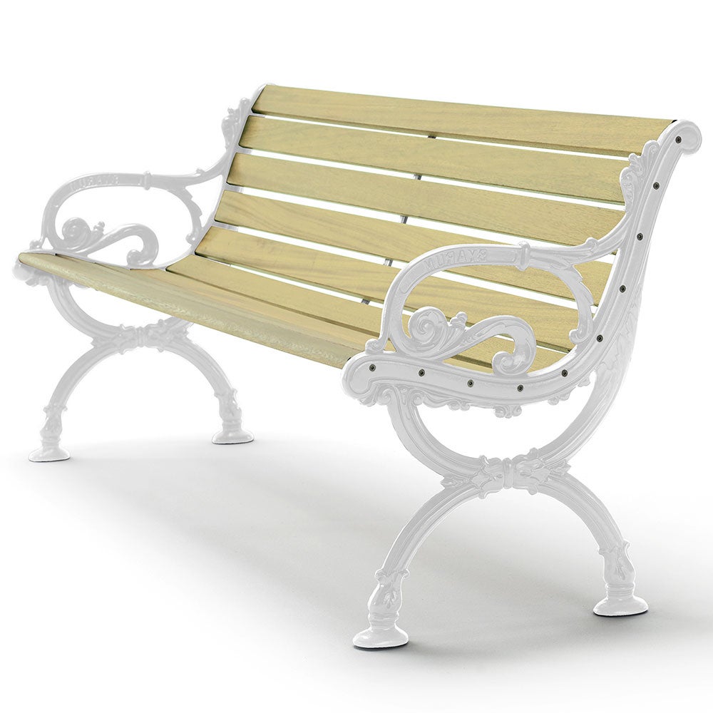 Byarums Bruk, Sofa Byarum / 185cm / g:hvid / v:impreg. til Byarums Bruk