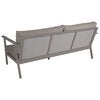 Samvaro 2,5-pers Sofa Khaki/Sand Brafab