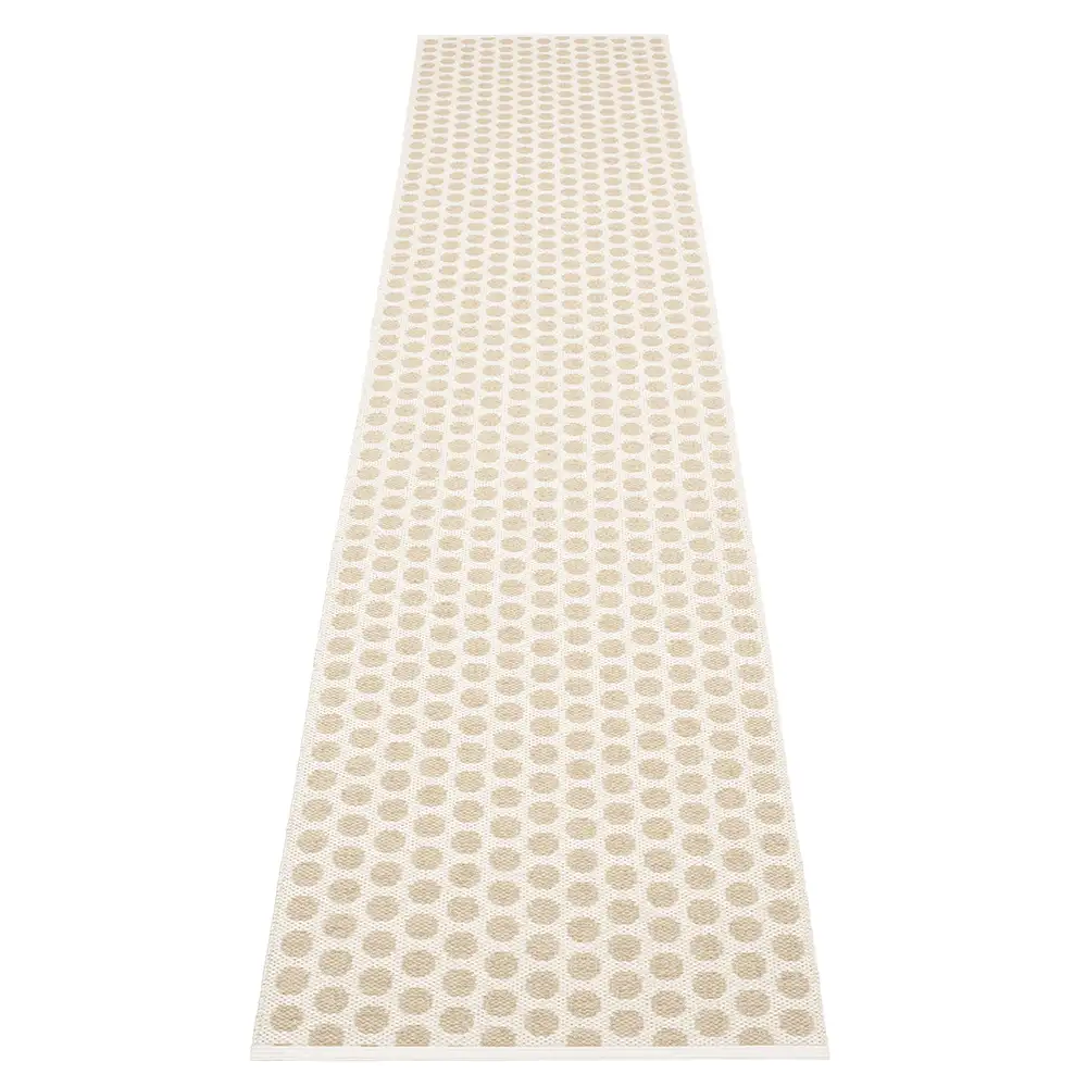Pappelina, Noa tæppe 70x350 cm Beige/Vanilla