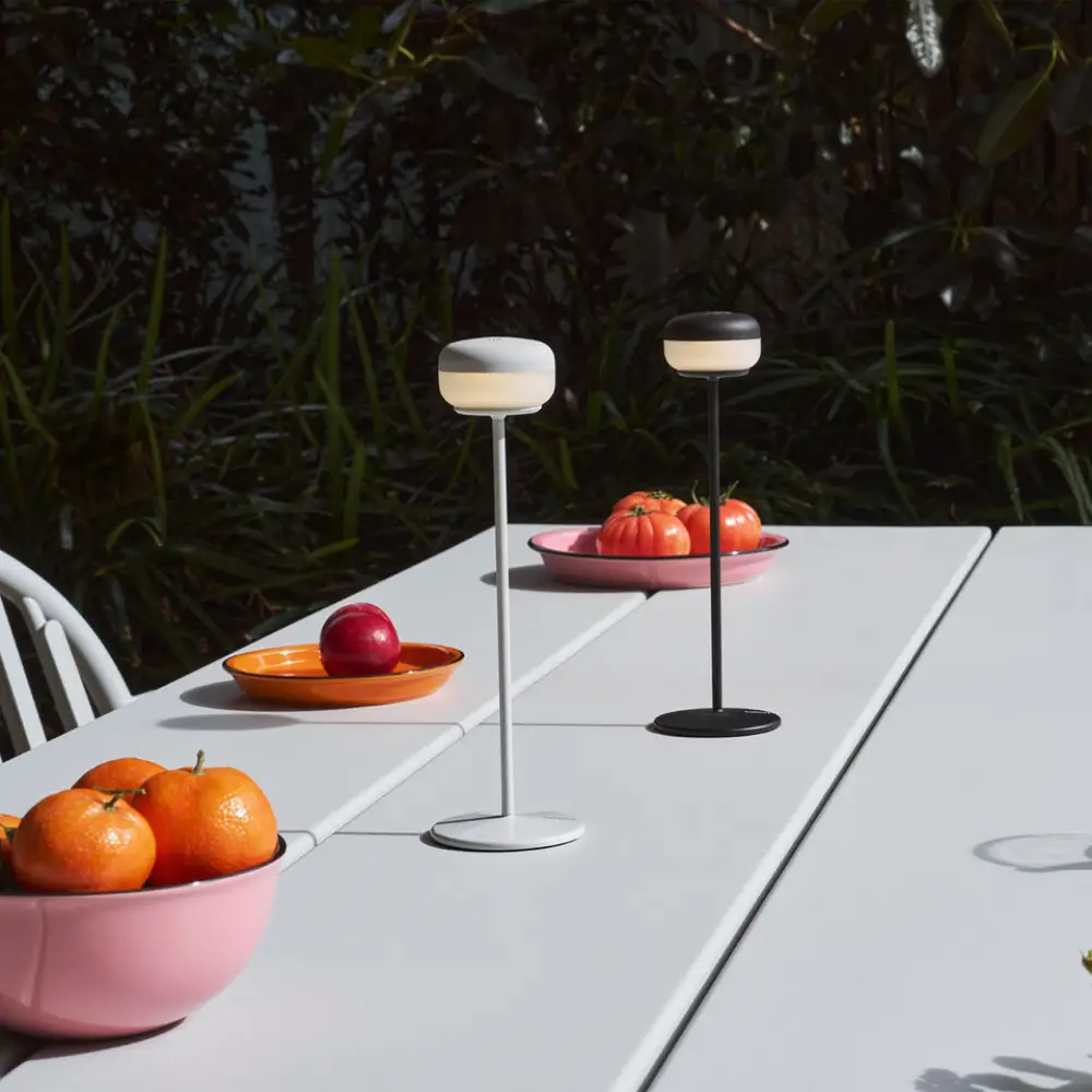 cheerio Bærbar lampe light grey