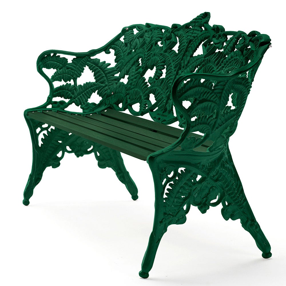 Classic sofa ender: grøn / træ: grønlakeret fyrretræ