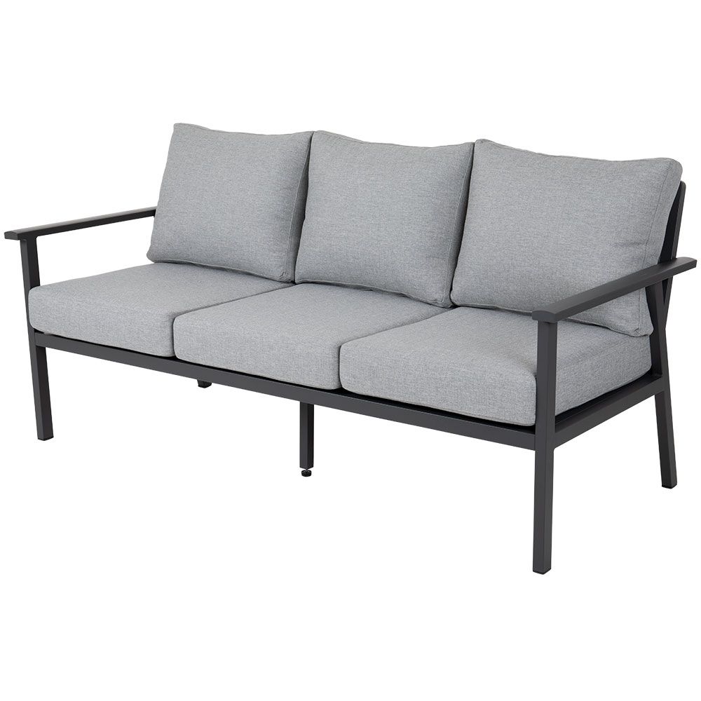 Brafab, Samvaro 3-pers. Sofa Antracit/Grå Brafab