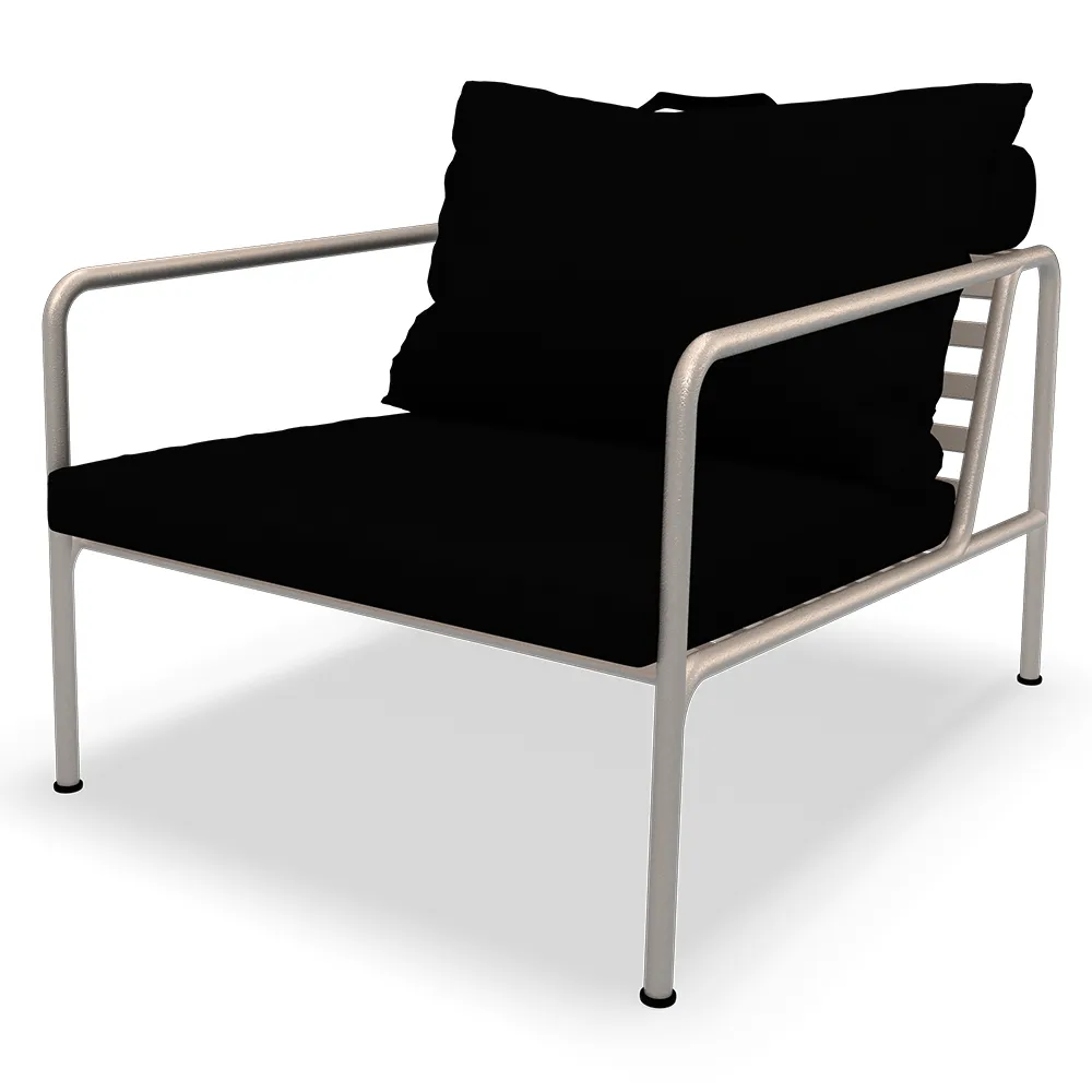 Houe, Avon Lænestol Charcoal/White