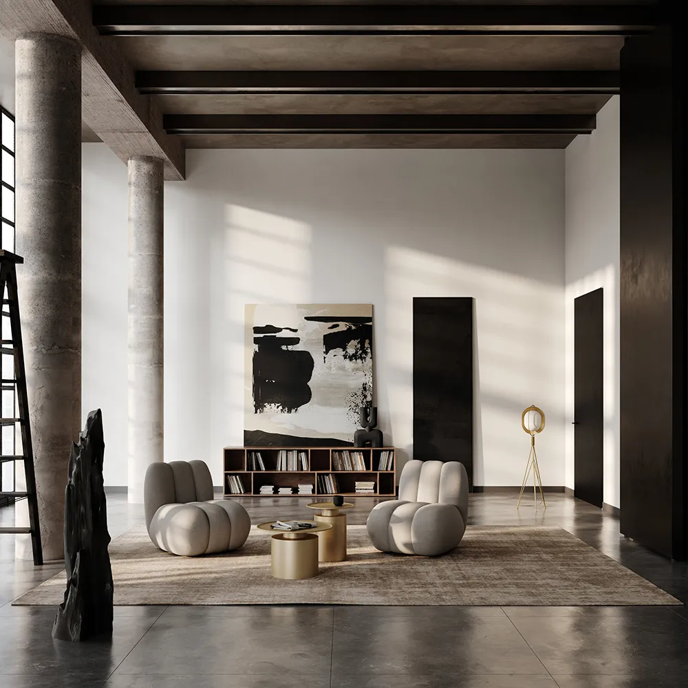 Toe Lænestol - Taupe