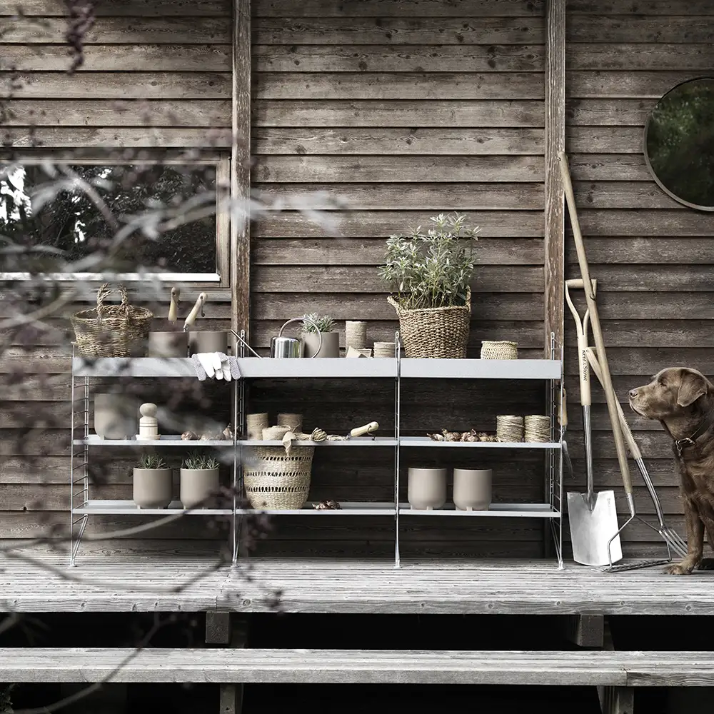 Fodliste 85x30 cm Galvaniseret 2-pak