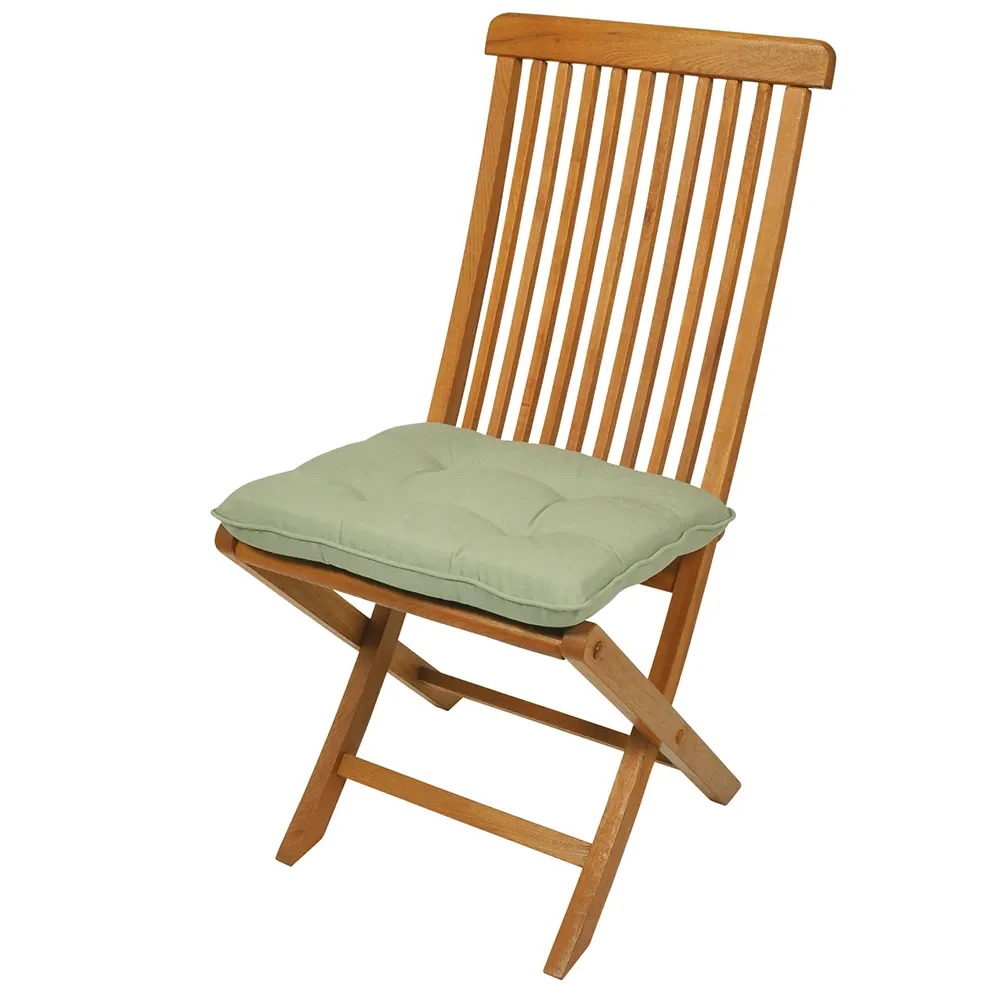 Laos siddehynde 42x45 cm i dralon Oliv