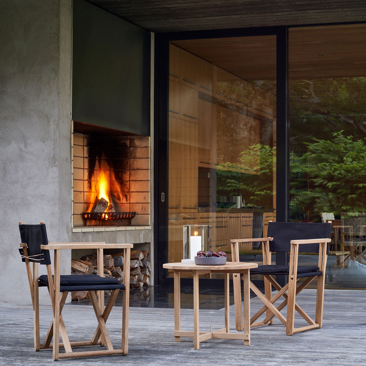 Kryss Spisestol Green Leaf