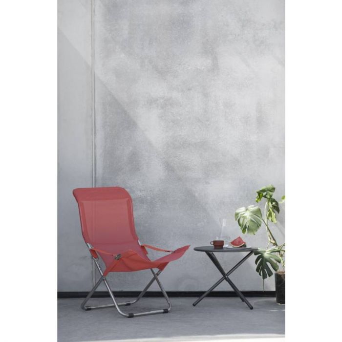 Fiesta solstol roses aluminium/textilene