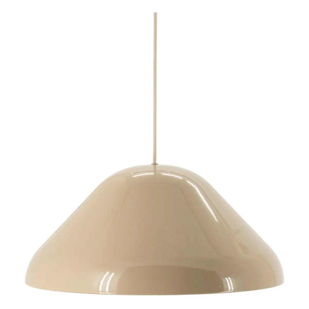 lamp Puro small pendel 43,4x43,4x19,5 cm jern taupe
