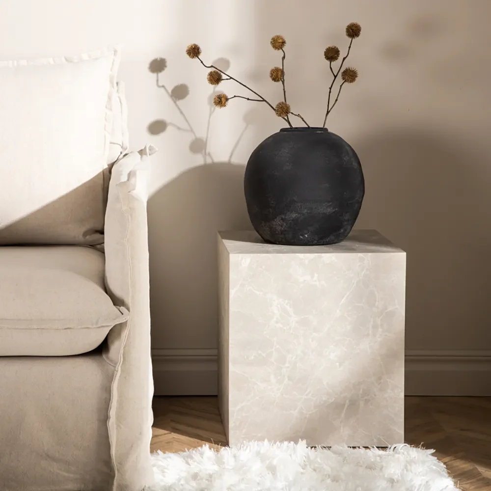 York Sofabord 40x40 cm Beige