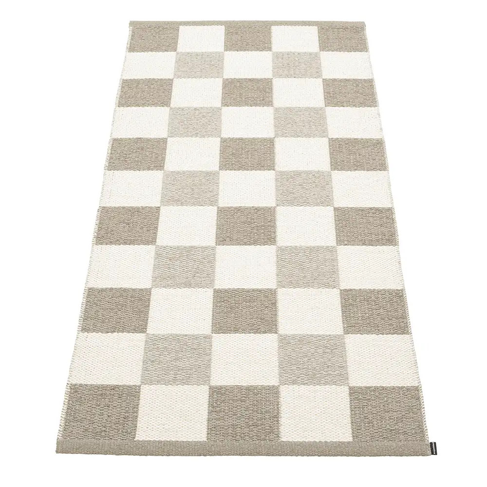 Pappelina, Pix tæppe 70x160 cm Dark Linen/Vanilla/Linen