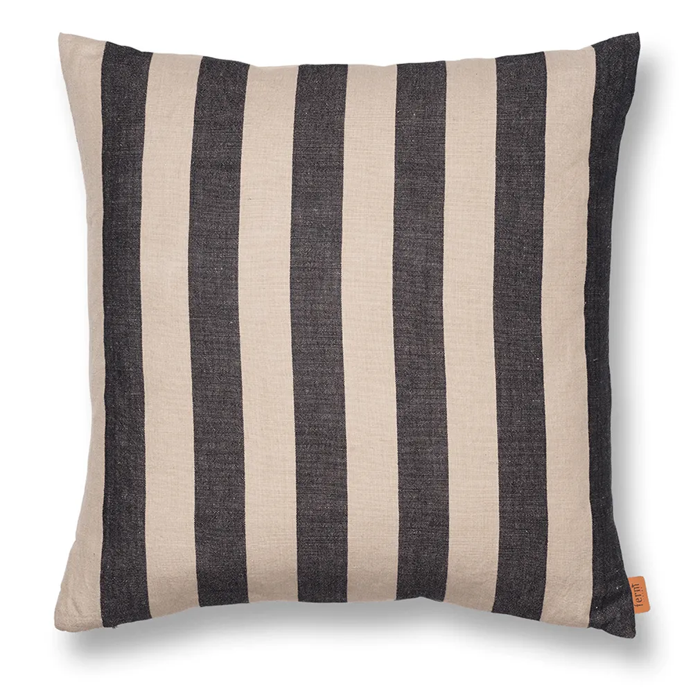 Ferm Living, Grand Dekorativ pude - Sand/Black