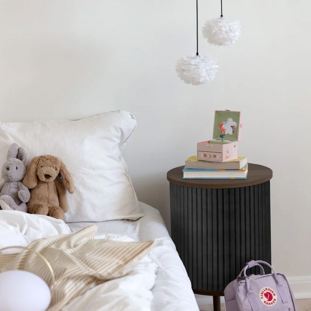 Audacious Sidebord Mørk Eg/Charcoal