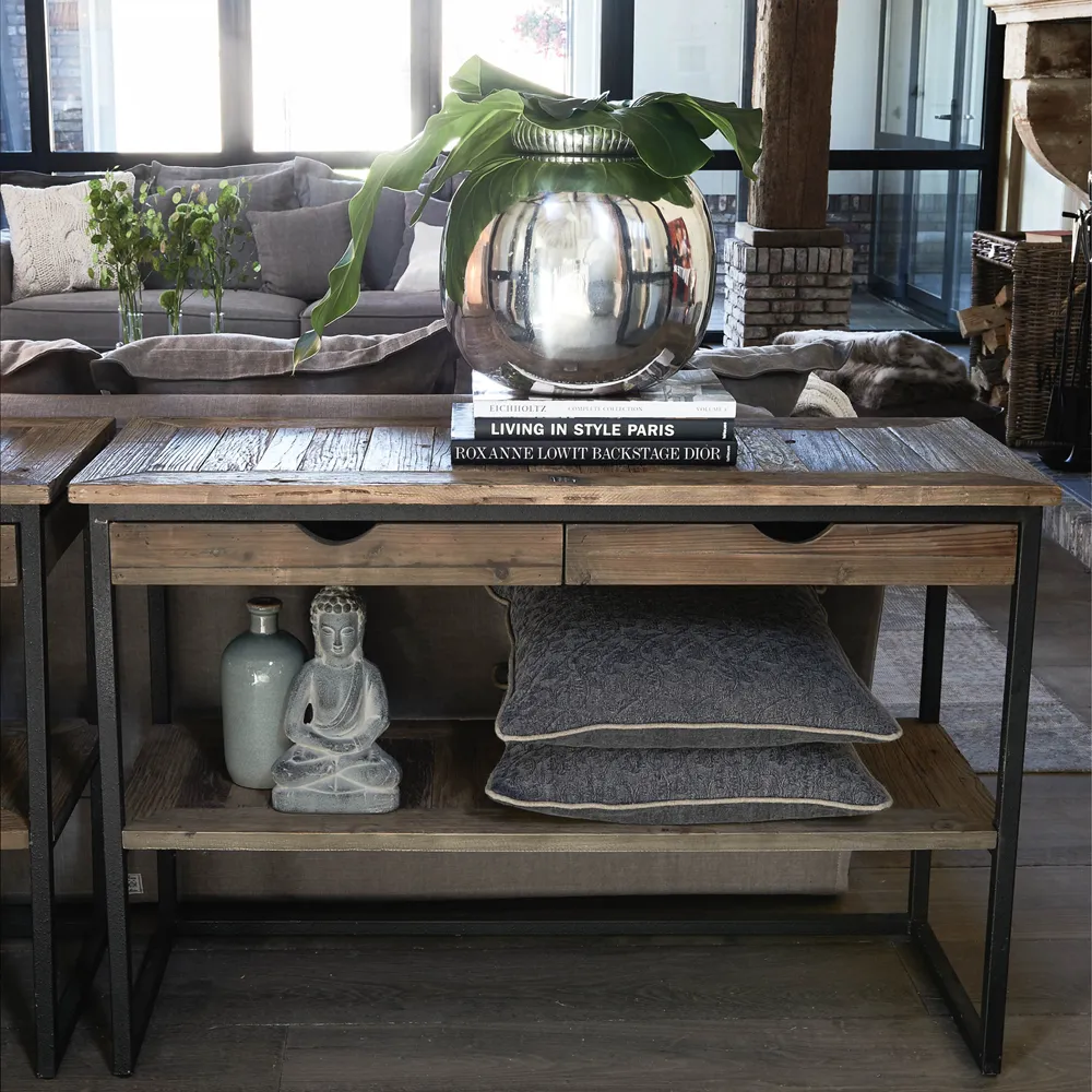 Shelter Island sidebord med skuffer