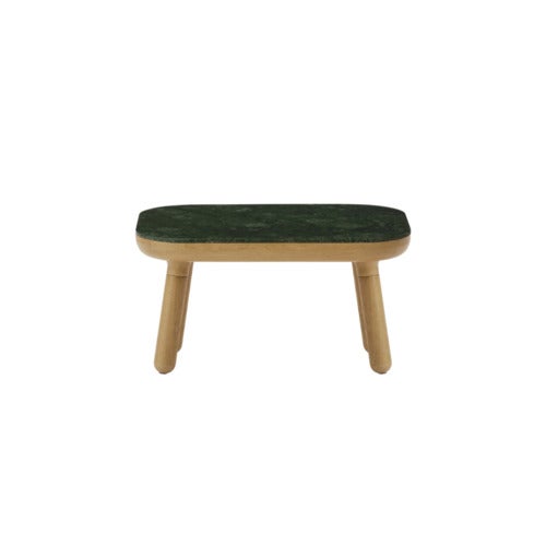 Paff Sidebord Lav Eg/Green Marble