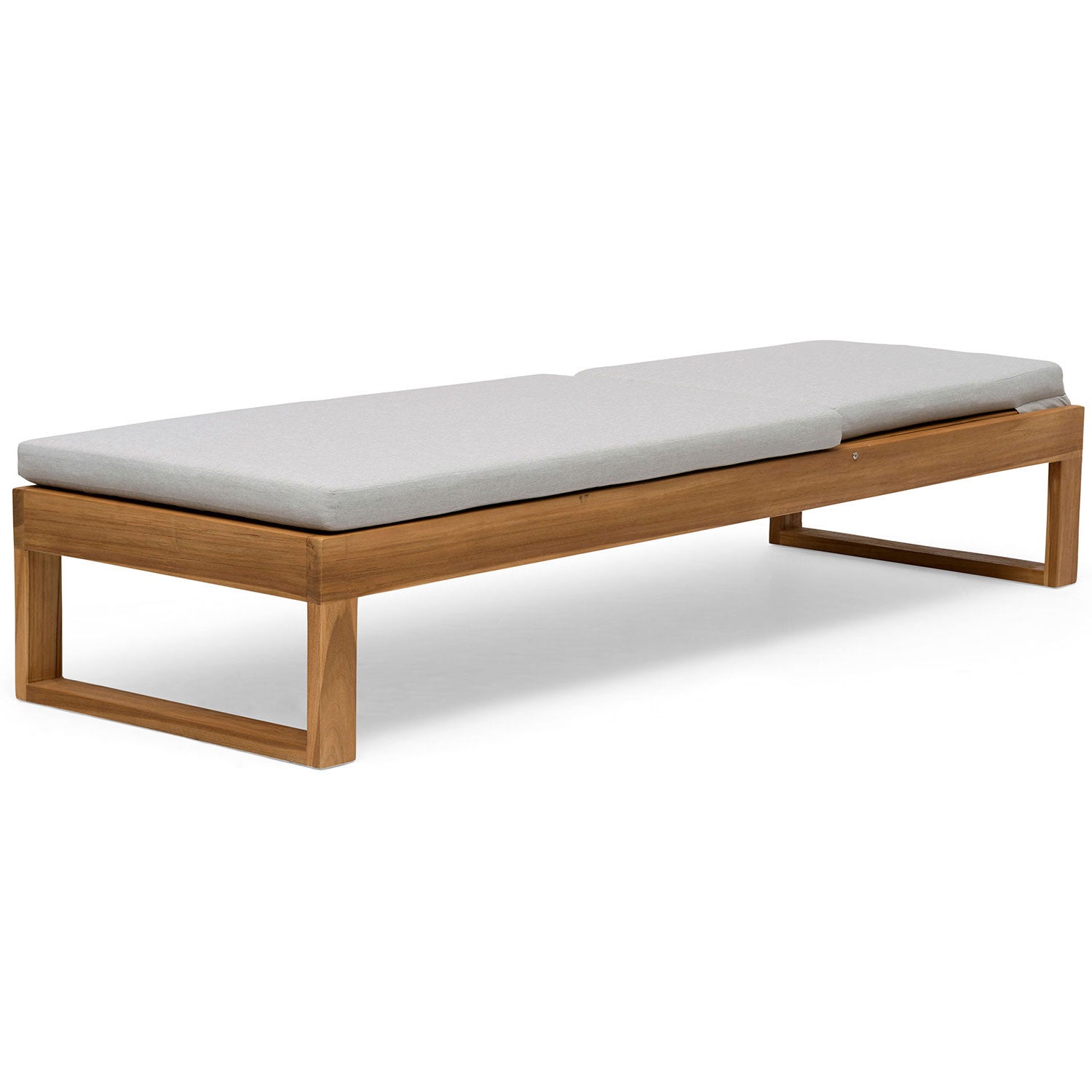 Himmelsnäs solsäng beige teak 
