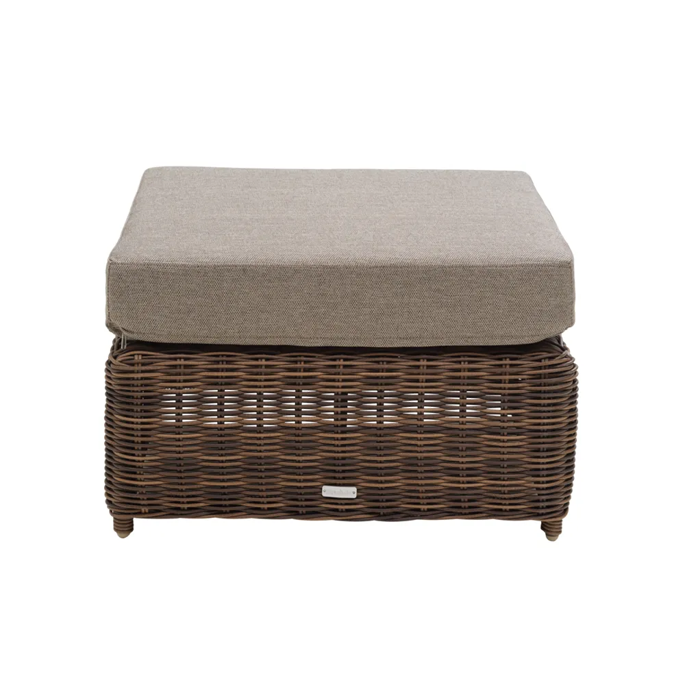 Glendon puf  Dark brown / Soft moose