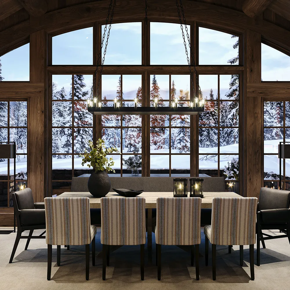 Loftslampe Crown 148x48 Cm Jern