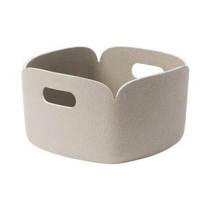 Restore Basket opbevaringskasse 28 x 28 cm - Sand 