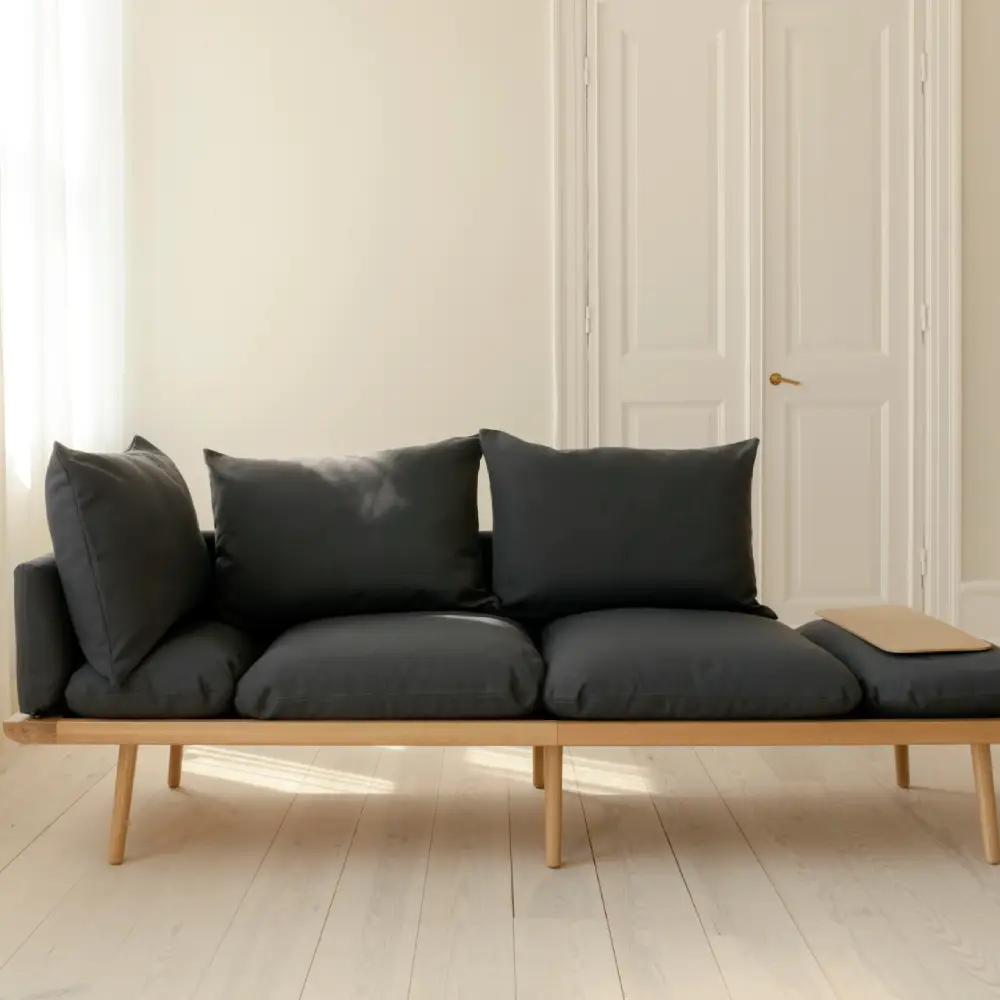 Lounge Around 3-personers sofa Oak/Shadow