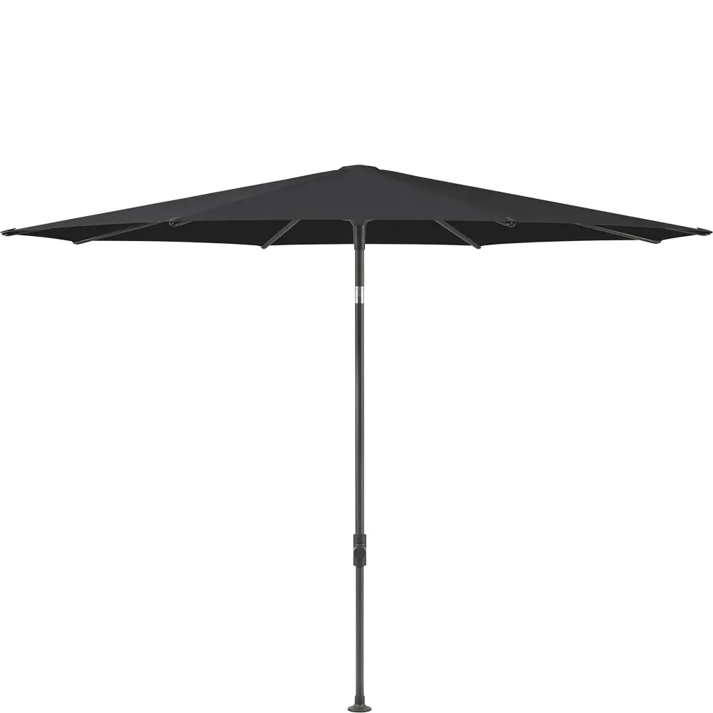 Smart parasol 200 cm anthracite Kat.4 408 Black