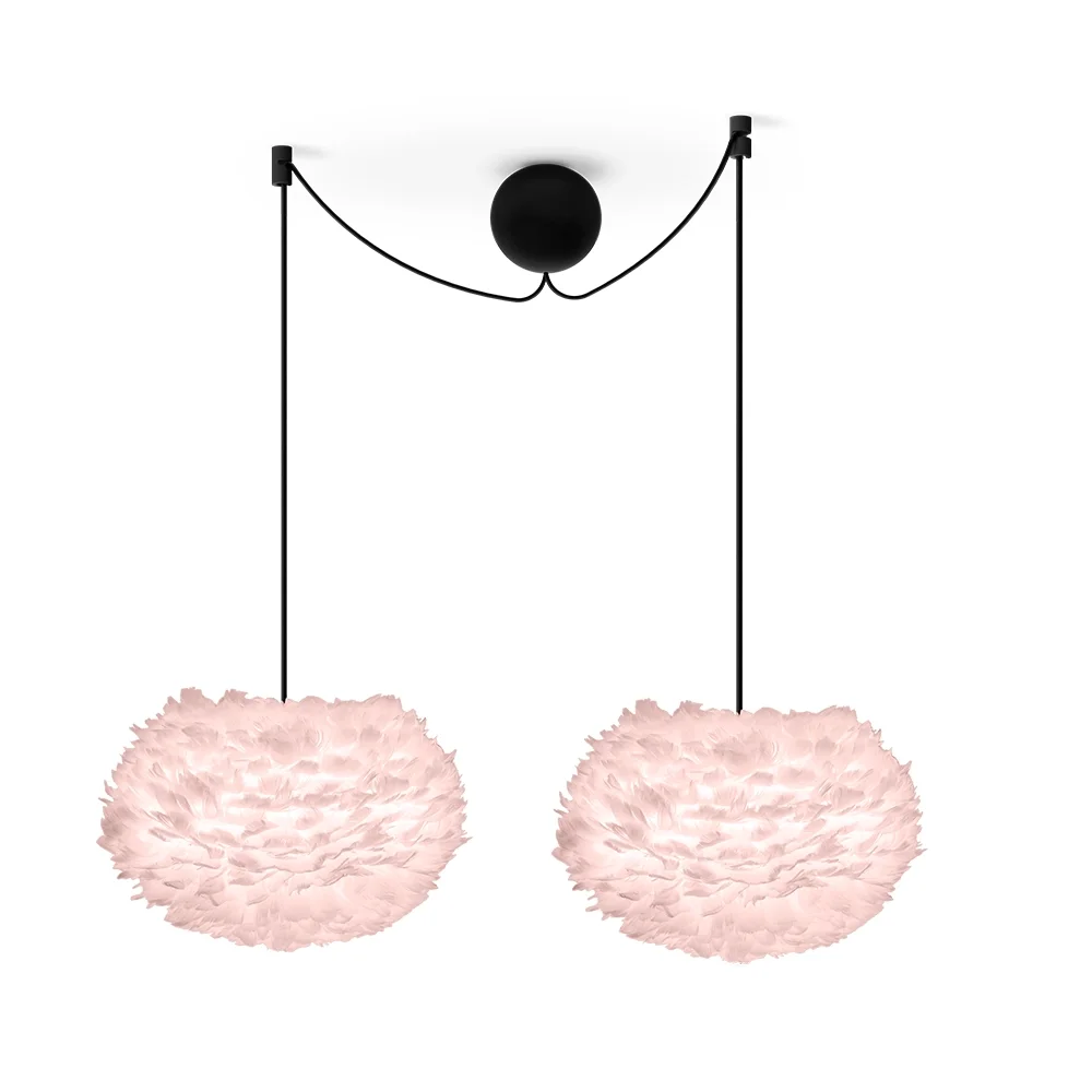 Eos Lampeskærm Medium Ø45 cm Light Rose