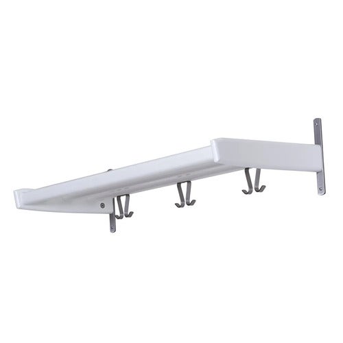 Meja hattehylde 90 cm Hvidlakeret birk