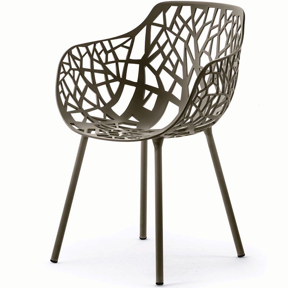 Fast, Forest Armlænsstol pearly gold