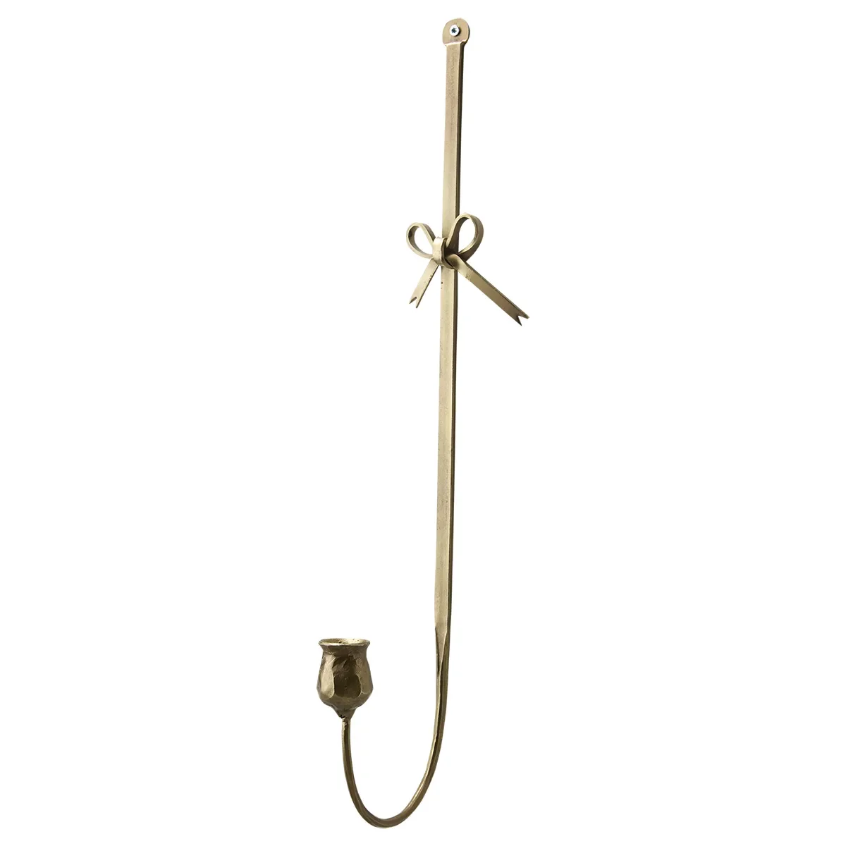 Væglysestage Francis L Brass H57 cm