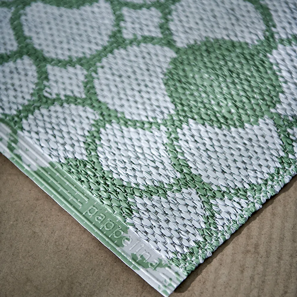 Anya tæppe Oregano/Blue Fog 70 x 100 cm