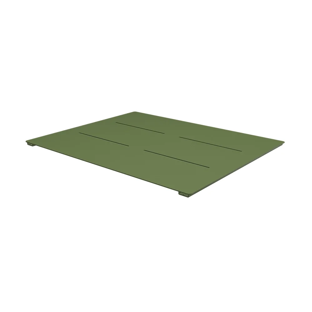 Houe, AVANTI bordplade aluminium olivengrøn