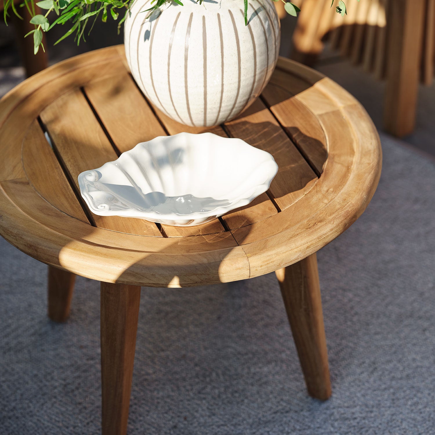 Lilja Sofabord 50 cm Natur Brafab