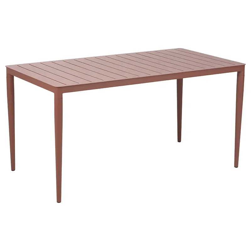 Bigby 76x144 Zin Red - Havebord - Brafab - Enggården Havemøbler