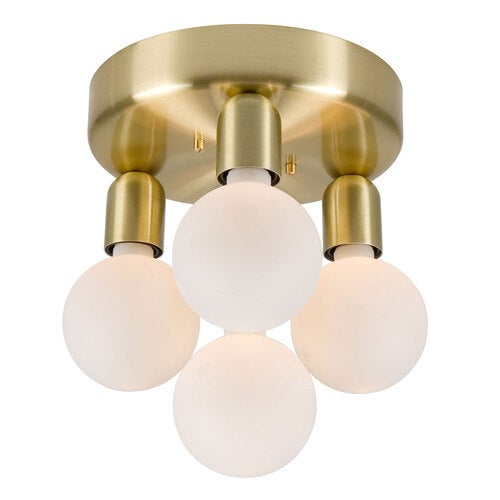 Regal loftslampe 4 D230 messing