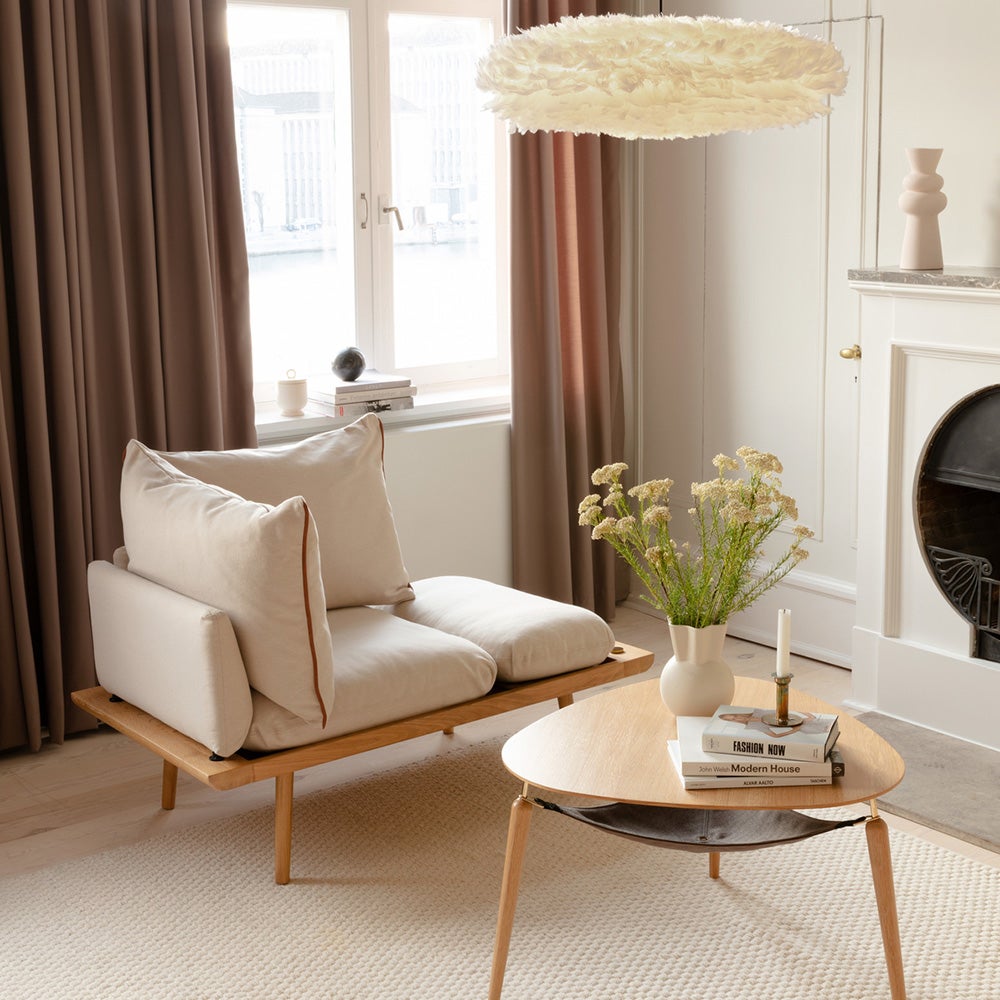 Eos Esther lampeskærm Large Ø82 cm White