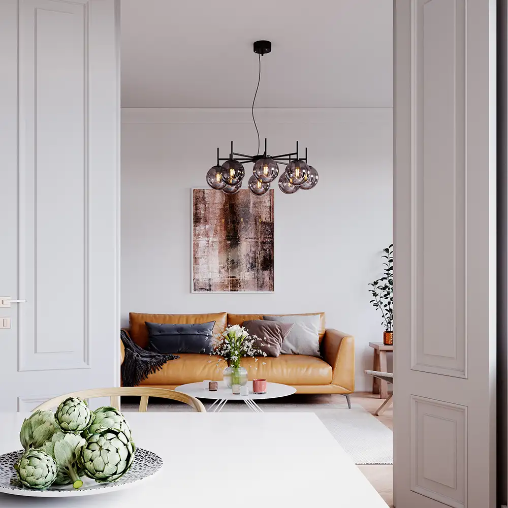 Boyle Loftlampe Grå