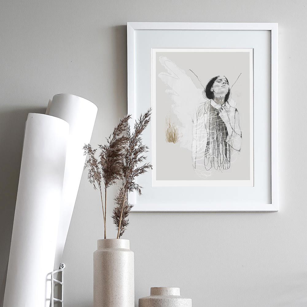 Anna Bülow poster Fire Flie 70x100cm 