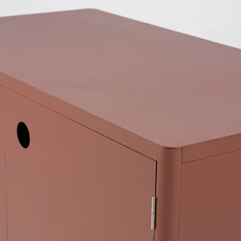 Kelia udekøkken   med døre  Zin Red