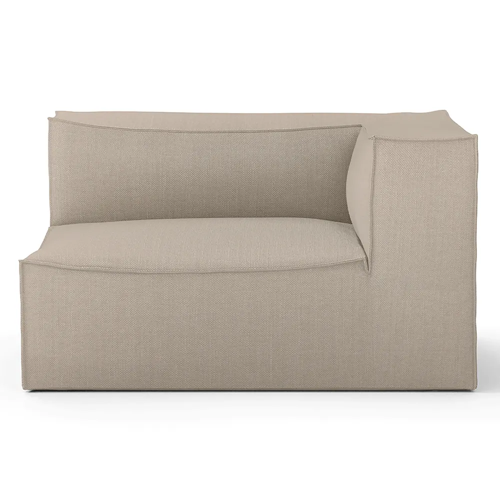 Ferm Living, Catena Sofa Armrest Right L401 - Hot Madison - Sand