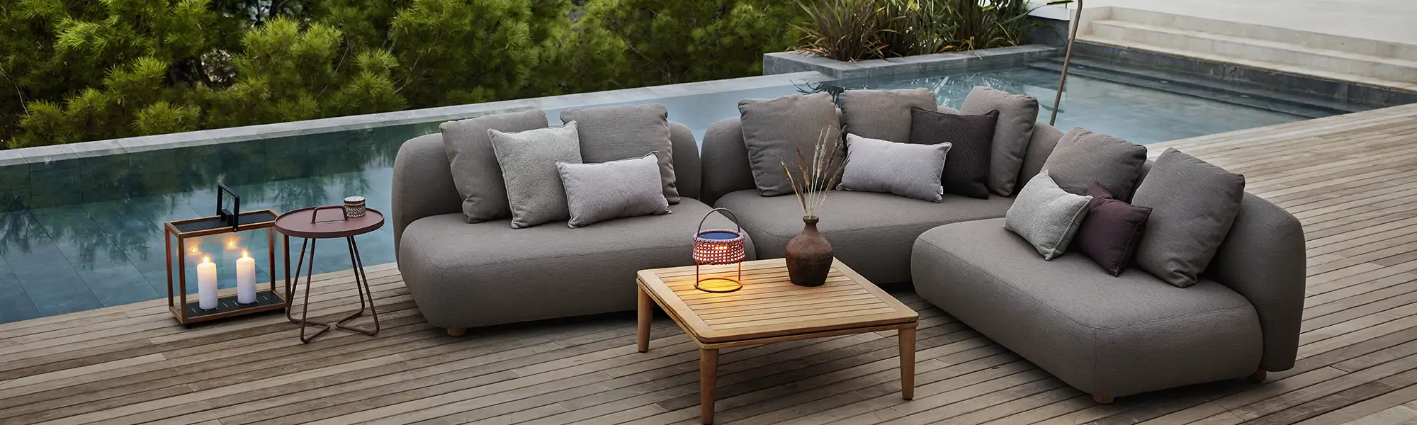 Capture Chaiselong Taupe