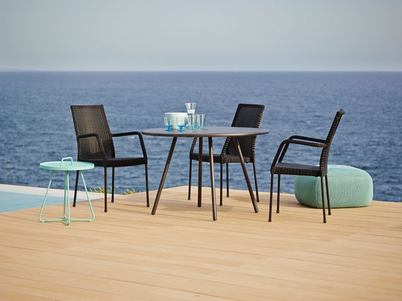 Area spisebord lava grå 