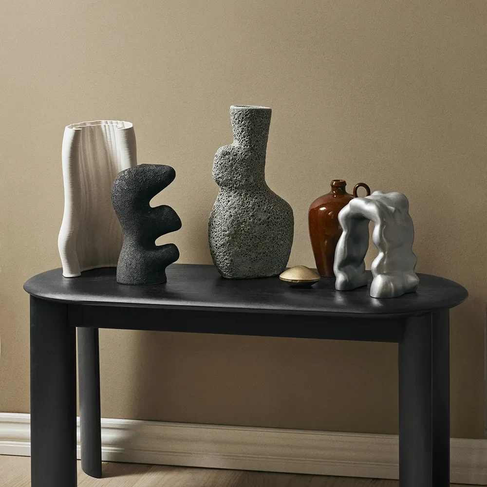 Lysestage Clam i messing