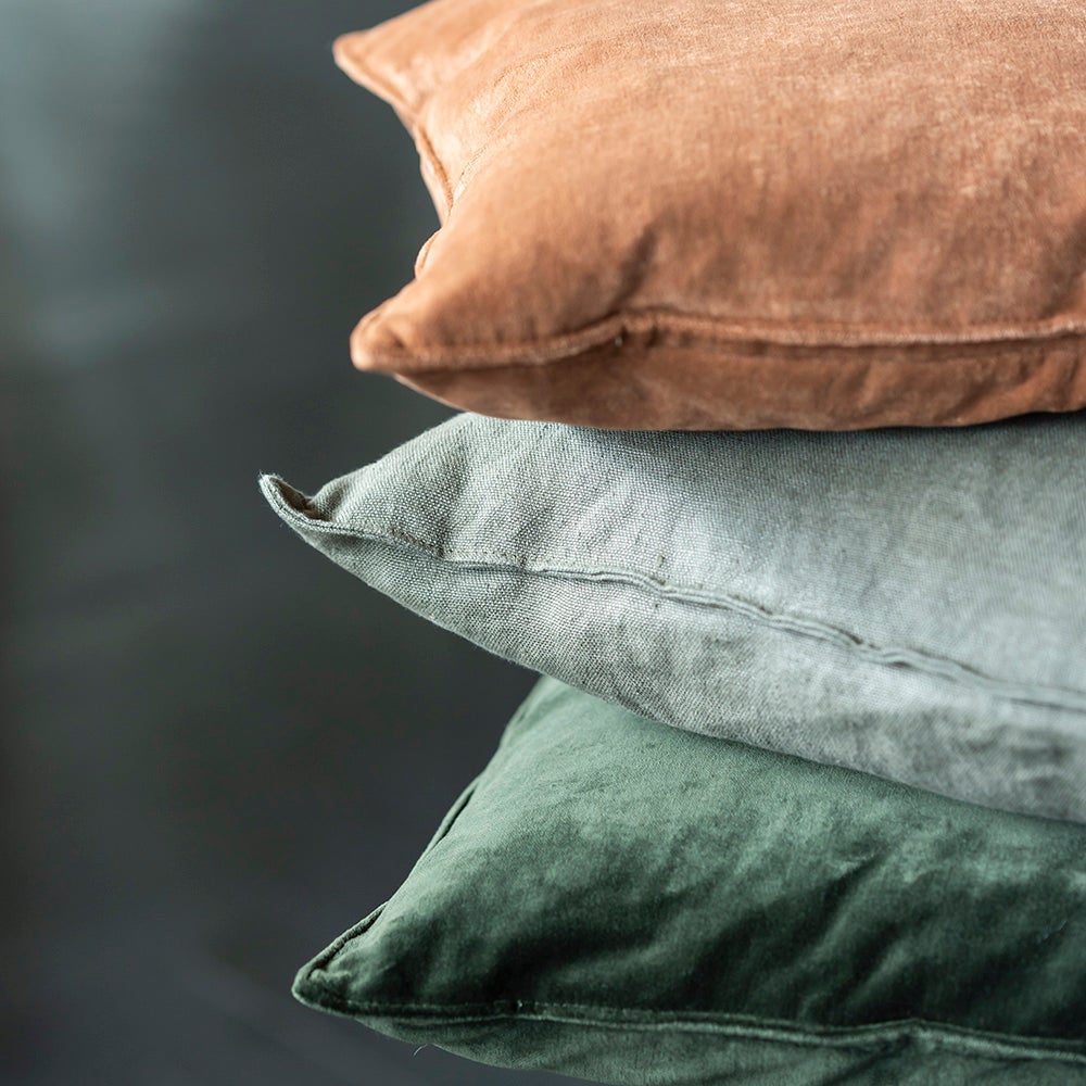 Velvet Pude Cinnamon 50x50 cm