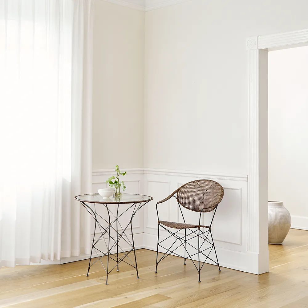 Funky cafebord med glashasselnød 