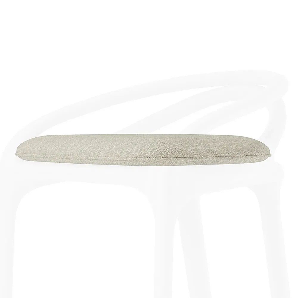 Aleta barstolspude - Beige bouclé