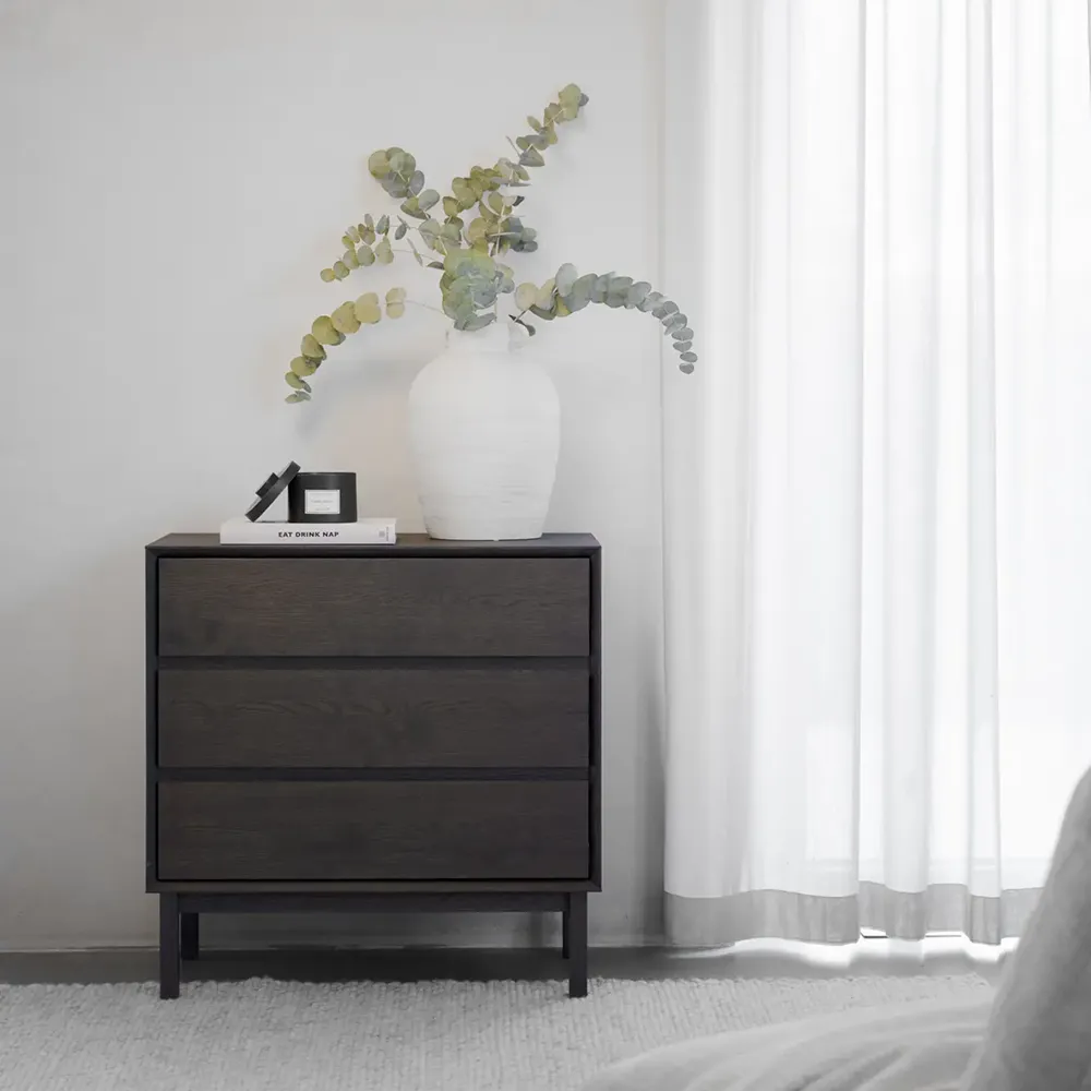 Mackay kommode 75x45 cm brun eg