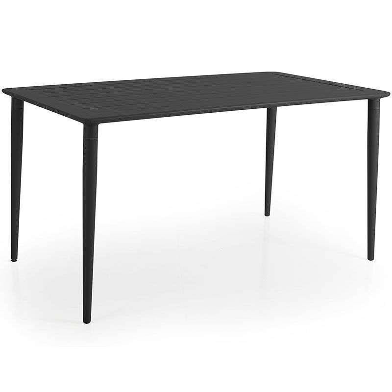 Brafab, Nimes Spisebord 78x140 cm Antracit Brafab