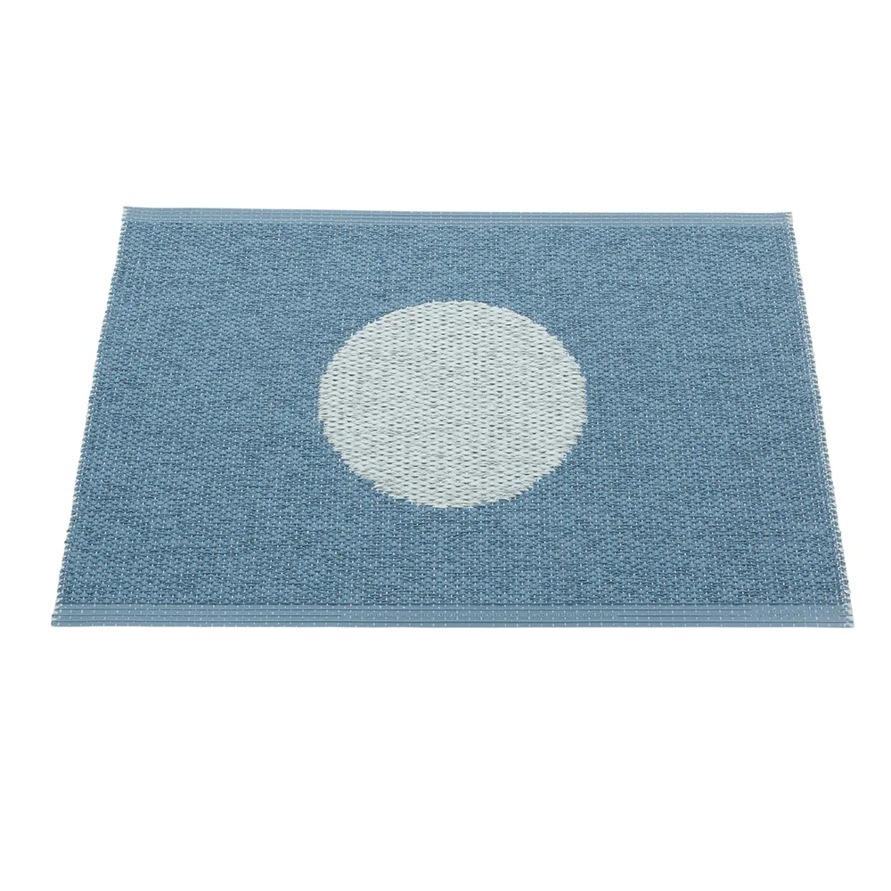 Pappelina, Vera Pop tæppe River Blue/Blue Fog 70 x 50cm