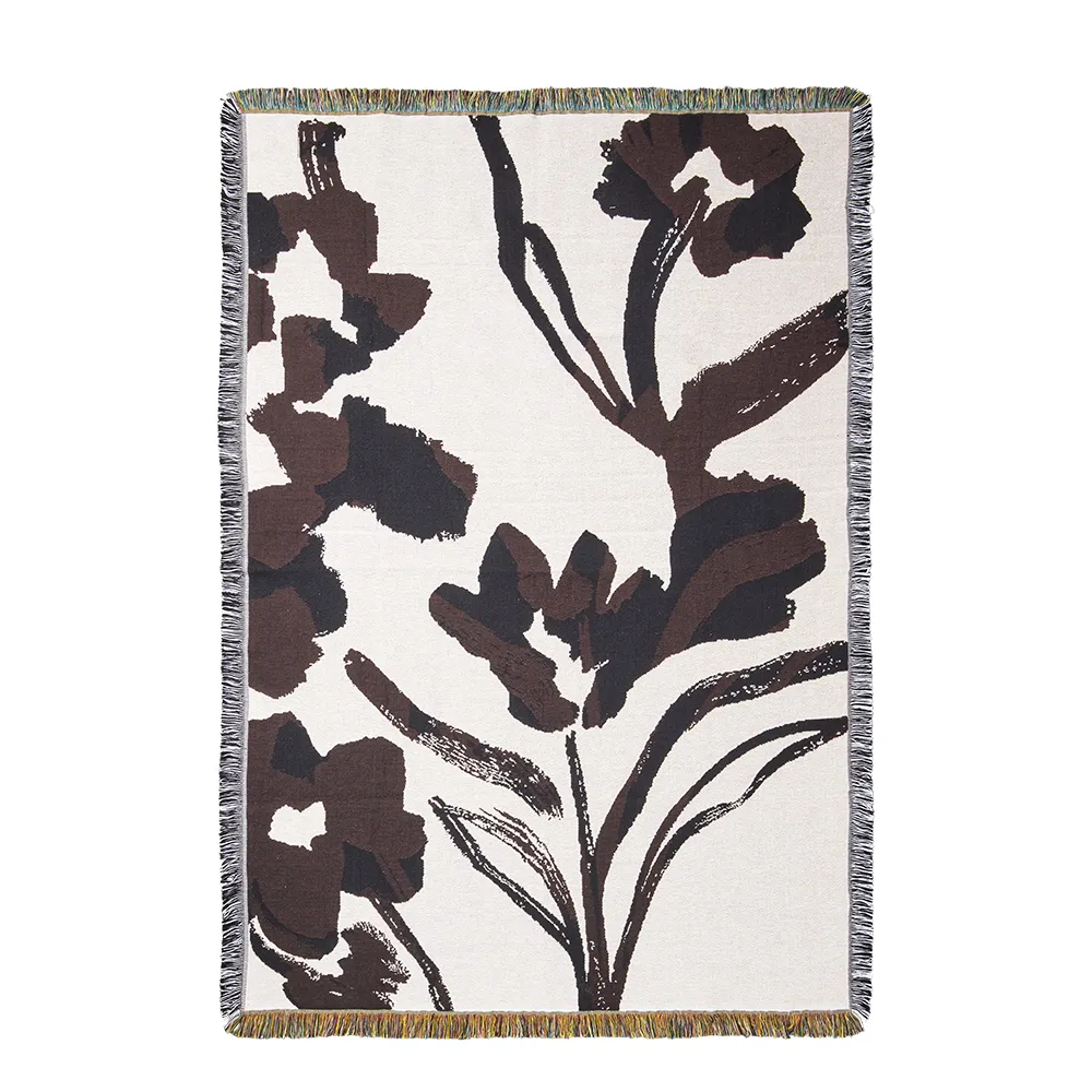 Tæppe i økologisk bomuld Cilla